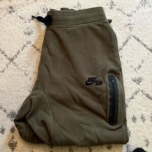 Army Green Nike Air Sweatpants